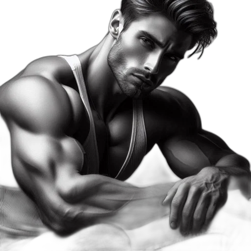 photorealistic, pencil sketch, fantasy art, cartoon transparent PNG cut-out