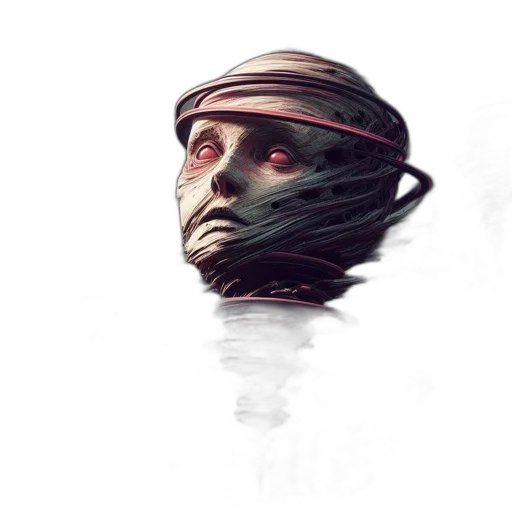mask, face, hat, robot transparent PNG cut-out