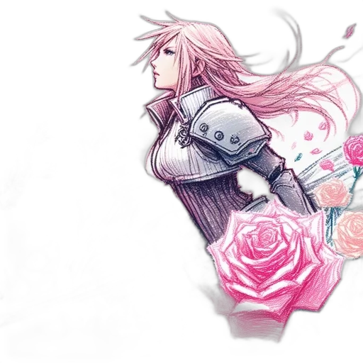 flower, sword, weapon, crown transparent PNG cut-out