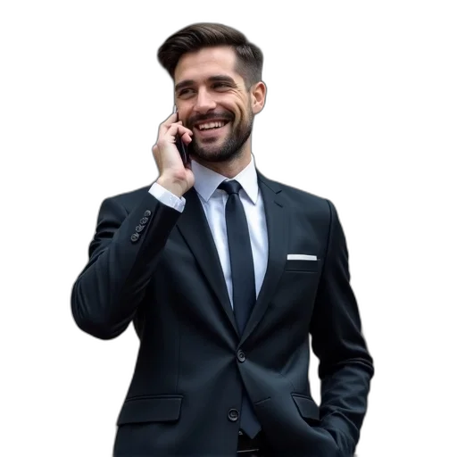 staff, jacket, face, cartoon transparent PNG cut-out