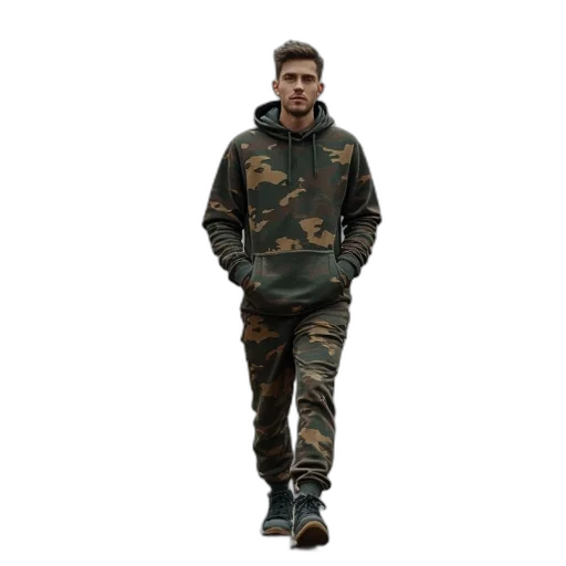 jacket, face, 3d render, concept art transparent PNG cut-out