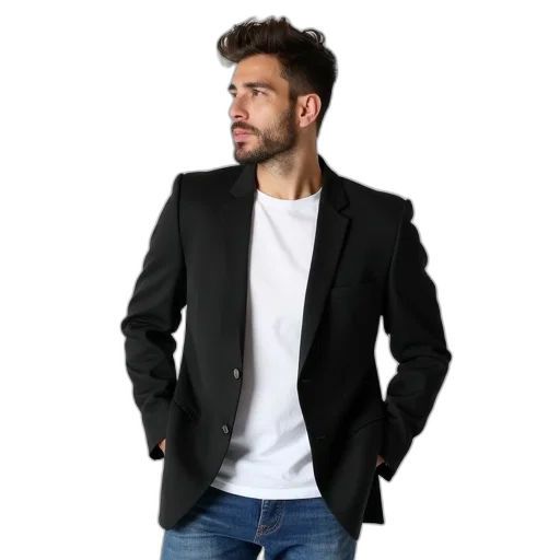 jacket, staff, furniture, 3d render transparent PNG cut-out