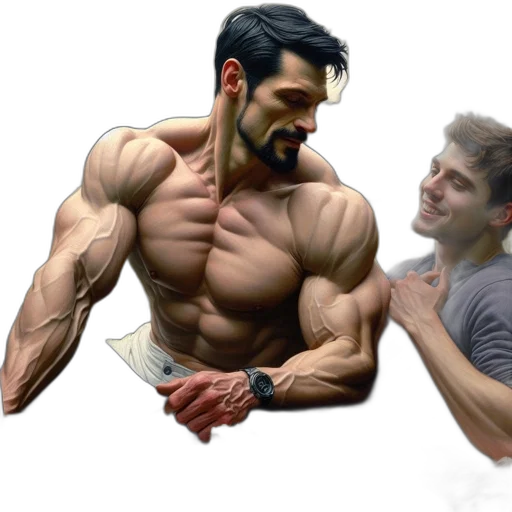 concept art, photorealistic, 3d render, comic book art transparent PNG cut-out