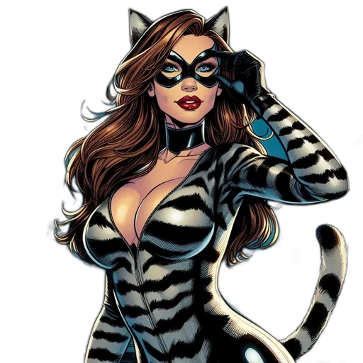 comic book art, cartoon, fantasy art, concept art transparent PNG cut-out