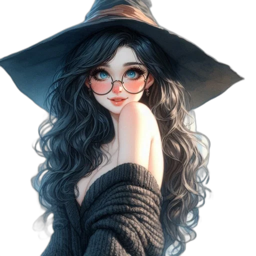 dress, hat, mask, staff transparent PNG cut-out