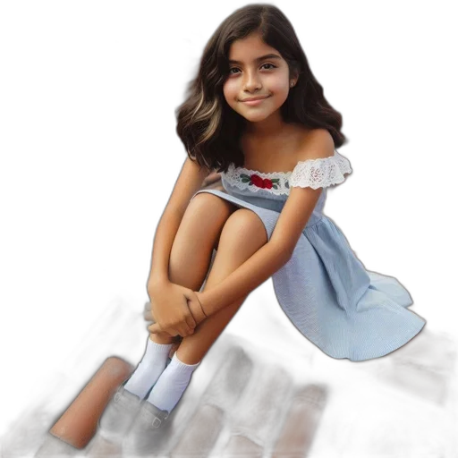 dress, shoes, photorealistic, 3d render transparent PNG cut-out