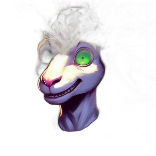 dragon, creature, mask, face transparent PNG cut-out