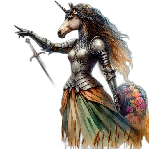 dragon, sword, staff, animal transparent PNG cut-out