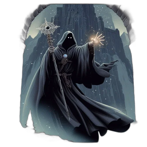 staff, mask, concept art, fantasy art transparent PNG cut-out