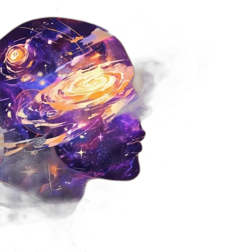 face, mask, crown, concept art transparent PNG cut-out