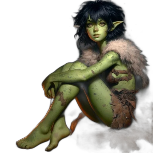 creature, fantasy art, concept art, photorealistic transparent PNG cut-out