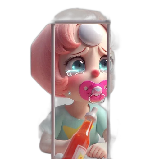 bottle, face, weapon, staff transparent PNG cut-out