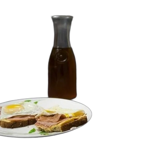 food, bottle, 3d render, photorealistic transparent PNG cut-out
