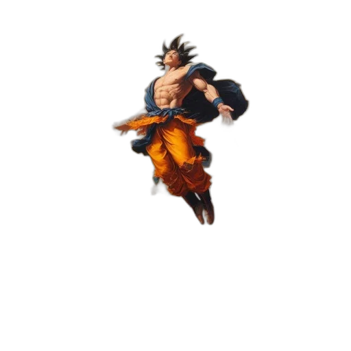 dragon, staff, weapon, hair transparent PNG cut-out