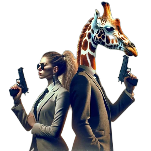 mask, staff, jacket, weapon transparent PNG cut-out