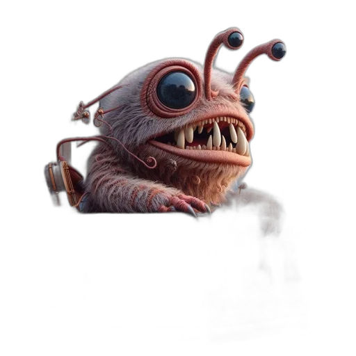 creature, robot, animal, mask transparent PNG cut-out