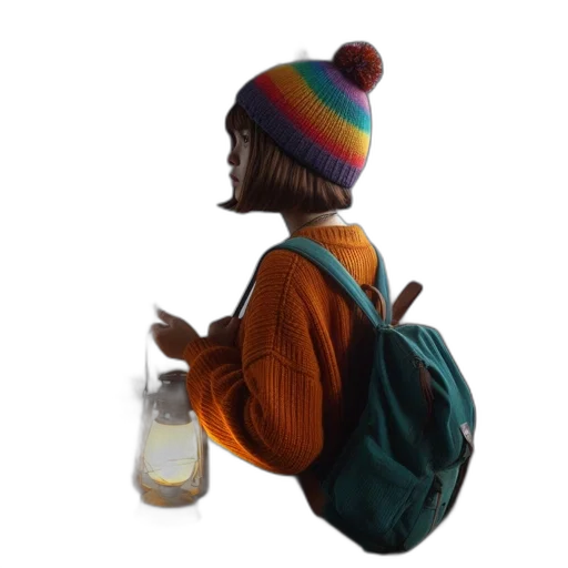 bottle, hat, jacket, food transparent PNG cut-out