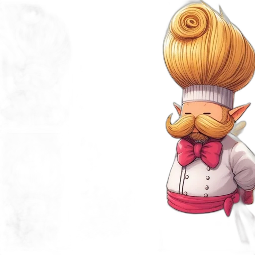 staff, hat, food, hair transparent PNG cut-out