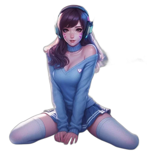 robot, dress, staff, face transparent PNG cut-out