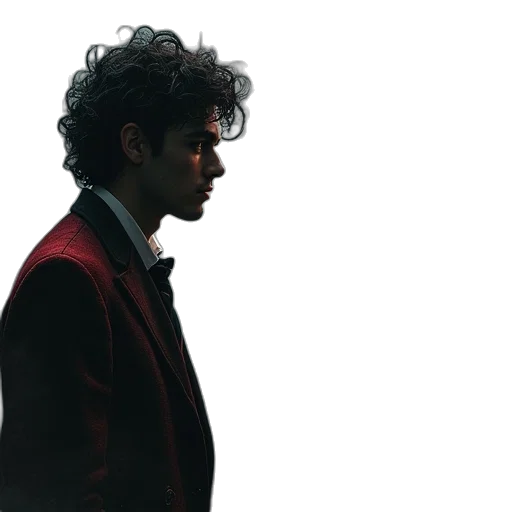 jacket, red, book, cover transparent PNG cut-out