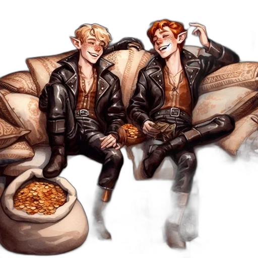 jacket, concept art, comic book art, fantasy art transparent PNG cut-out