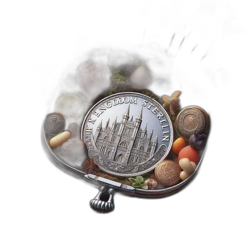 food, jewelry, 3d render, concept art transparent PNG cut-out