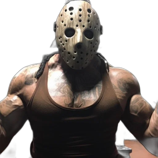 mask, animal, creature, 3d render transparent PNG cut-out