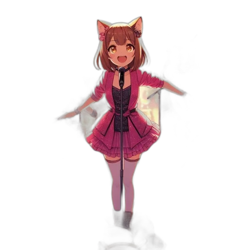 dress, staff, creature, jacket transparent PNG cut-out