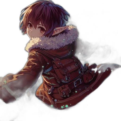 weapon, jacket, dragon, sword transparent PNG cut-out