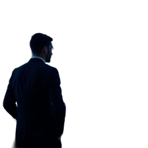 staff, jacket, face, robot transparent PNG cut-out