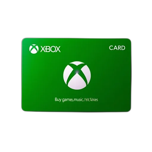 microsoft, gift, card, xbox transparent PNG cut-out
