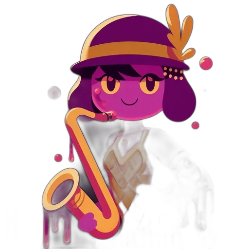 hat, staff, weapon, robot transparent PNG cut-out