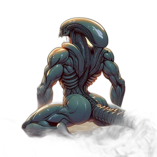 robot, creature, animal, concept art transparent PNG cut-out