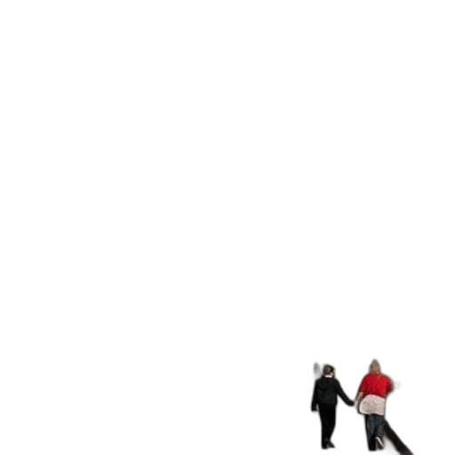 umbrella, jacket, staff, hat transparent PNG cut-out