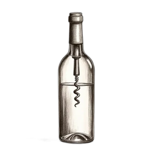 bottle, 3d render, photorealistic, hand transparent PNG cut-out