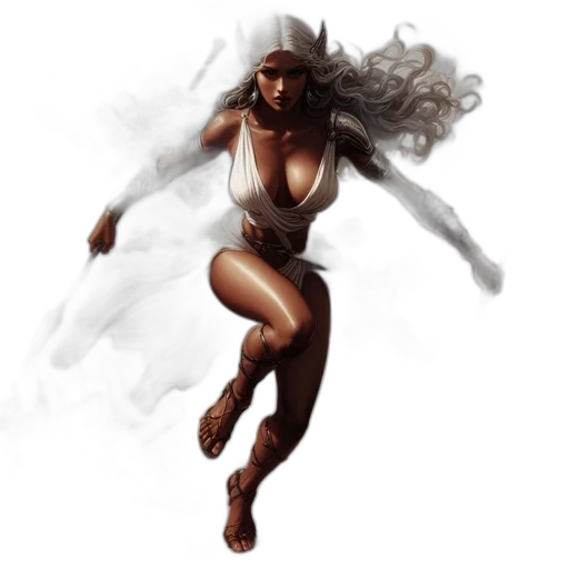 concept art, fantasy art, comic book art, photorealistic transparent PNG cut-out