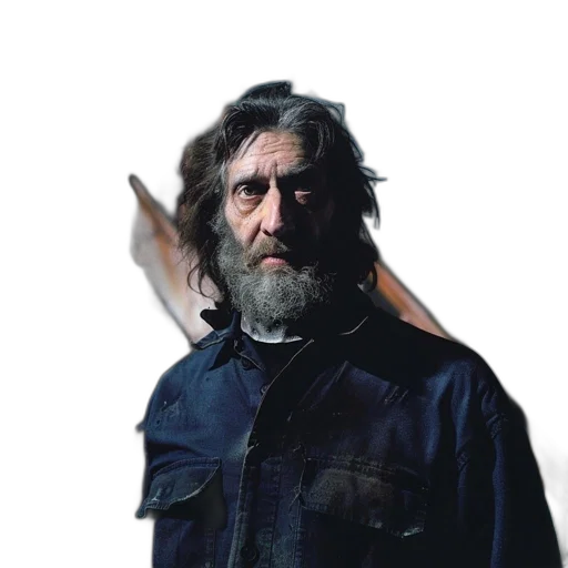jacket, hair, animal, face transparent PNG cut-out