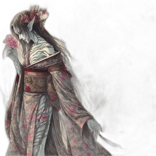 mask, dragon, creature, dress transparent PNG cut-out