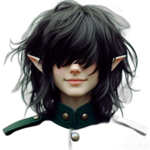 face, mask, staff, hair transparent PNG cut-out