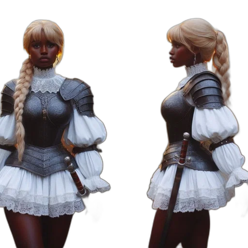 dress, concept art, 3d render, fantasy art transparent PNG cut-out