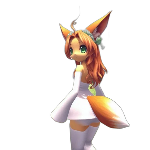 staff, dress, animal, creature transparent PNG cut-out