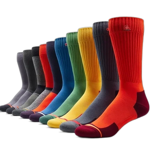 shoes, colorful, neon, dozen transparent PNG cut-out