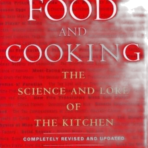 food, book, cover, red transparent PNG cut-out