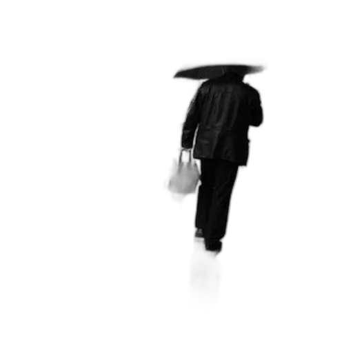 umbrella, staff, hat, robot transparent PNG cut-out
