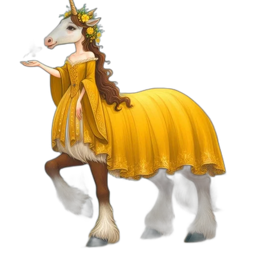 dress, animal, concept art, fantasy art transparent PNG cut-out