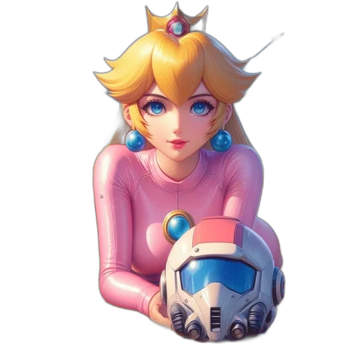 crown, robot, weapon, dress transparent PNG cut-out