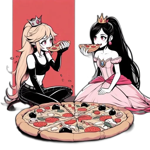 food, anime, concept art, cartoon transparent PNG cut-out
