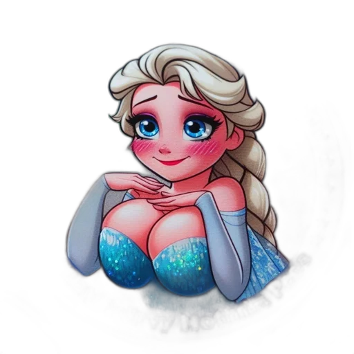 dress, cartoon, fantasy art, pixel art transparent PNG cut-out
