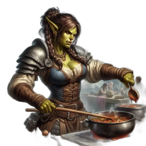 food, staff, fantasy art, concept art transparent PNG cut-out