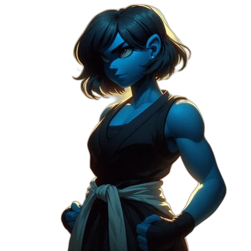dress, mask, staff, concept art transparent PNG cut-out